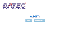 Desktop Screenshot of datec.ro