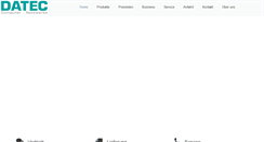Desktop Screenshot of datec.de