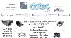 Desktop Screenshot of datec.com.ar